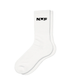 NF WHITE AND BLACK SOCKS