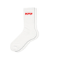 NF WHITE AND RED SOCKS
