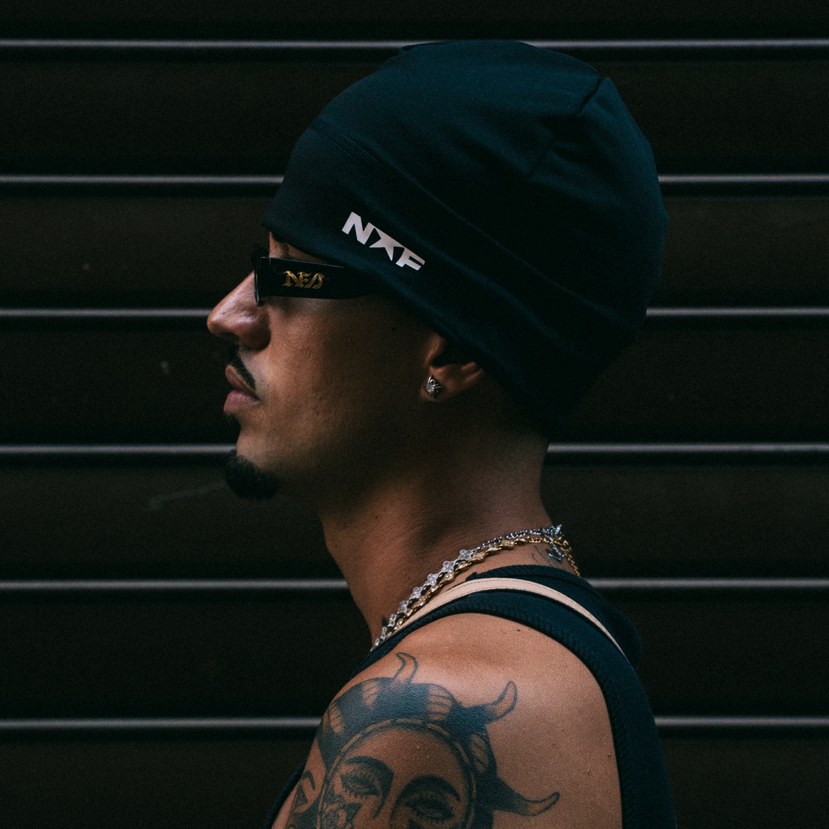 NF SKULL BEANIE