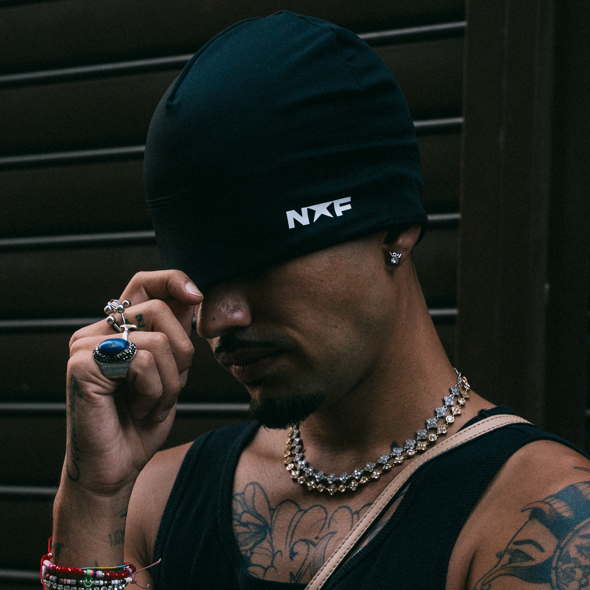 NF SKULL BEANIE