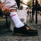 NF WHITE AND RED SOCKS