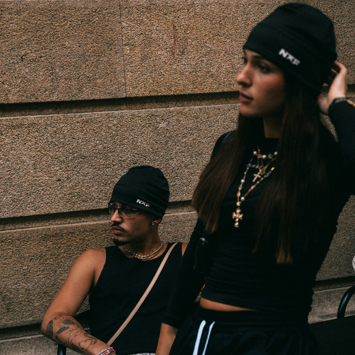 NF SKULL BEANIE